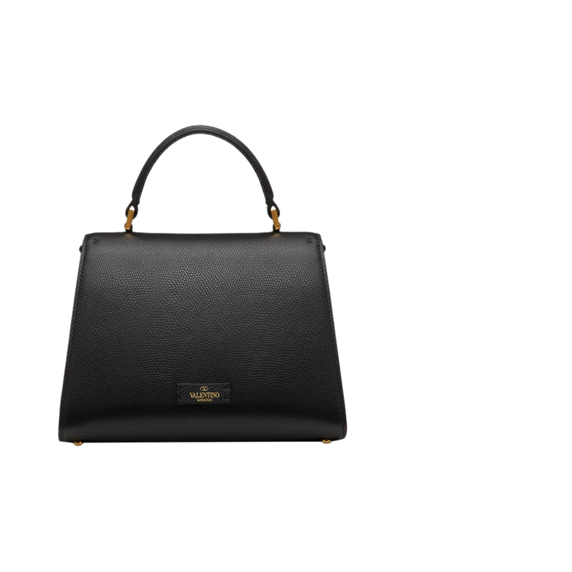 발렌티노 스몰 스탐파 알체 카프스킨 V 슬링 탑 핸들백 블랙(Valentino Small Stampa Alce Calfskin V Sling Top Handle Bag Black) - 3
