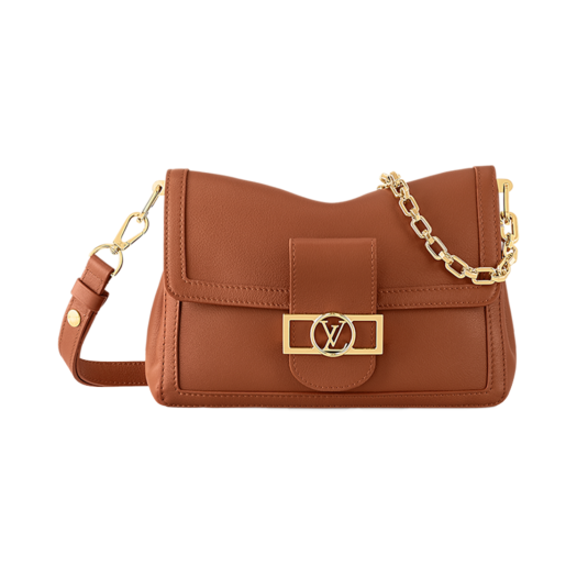 Louis Vuitton Dauphine Soft MM H27 Cognac