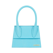Jacquemus Le Grand Chiquito Large Leather Handbag Turquoise