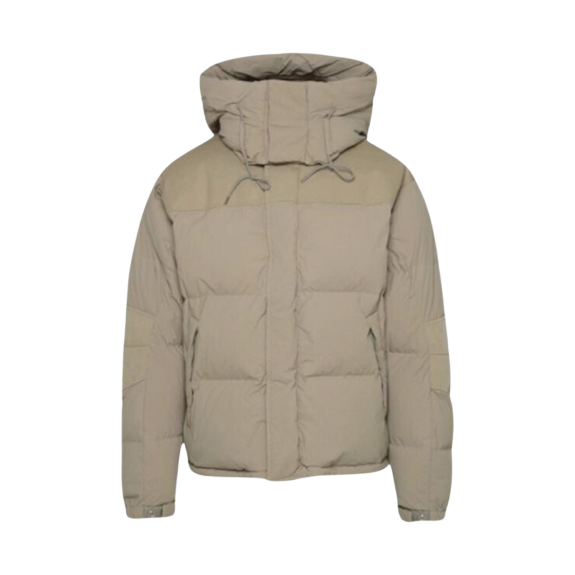 22CTCUC03135-003780-903 Ten C Aspen Combo Down Jacket Taupe