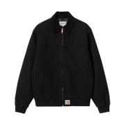 Carhartt WIP OG Santa Fe Jacket Black Aged Canvas - Winter