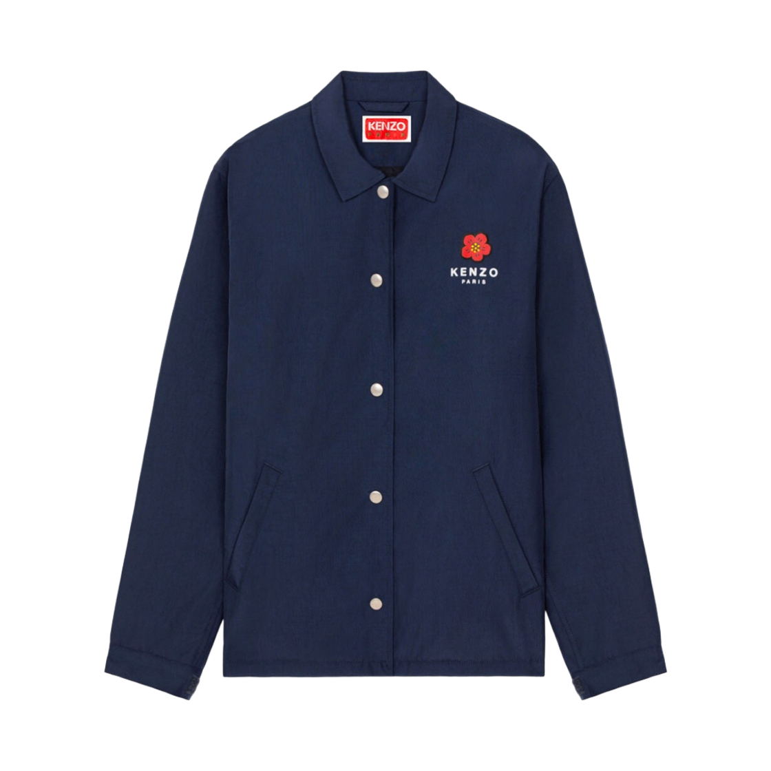 겐조 보케 플라워 코치 자켓 미드나잇 블루