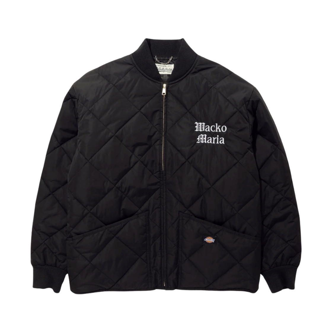 DK012751BLK1 Wacko Maria x Dickies Quilted Jacket Black