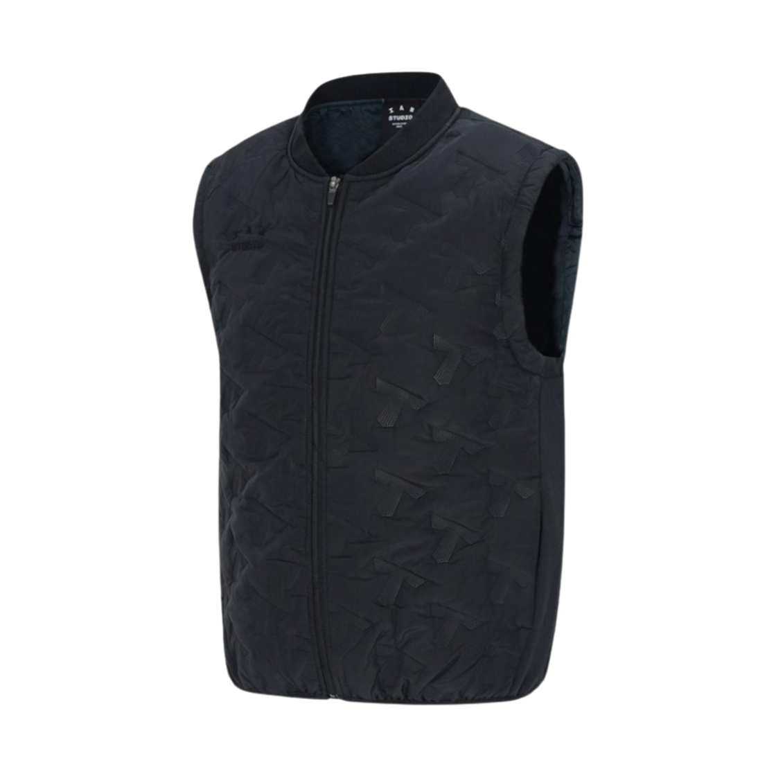 기아 타이거즈 x 아이앱 스튜디오 24 어센틱 패딩 조끼 블랙(Kia Tigers x IAB Studio 24 Authentic Padded Vest Black)