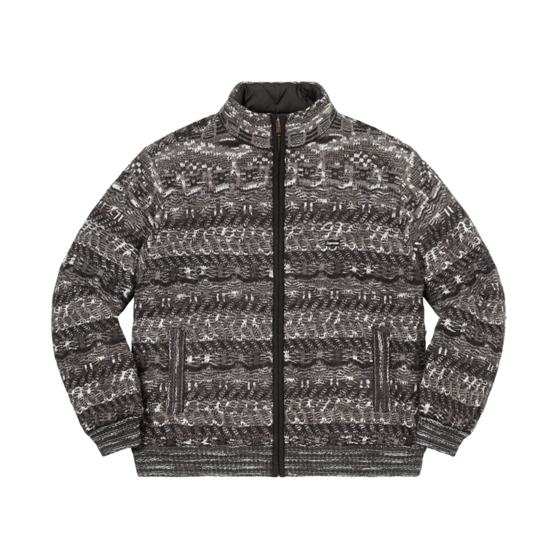 슈프림 x 미쏘니 리버시블 니트 자켓 블랙 - 21FW