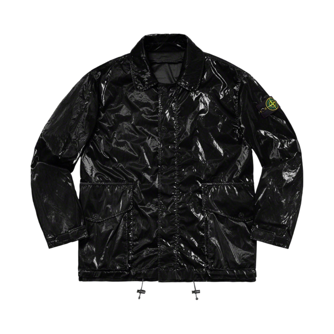 슈프림 x 스톤 아일랜드 뉴 실크 라이트 자켓 블랙 - 19SS(Supreme x Stone Island New Silk Light Jacket Black - 19SS) - 2