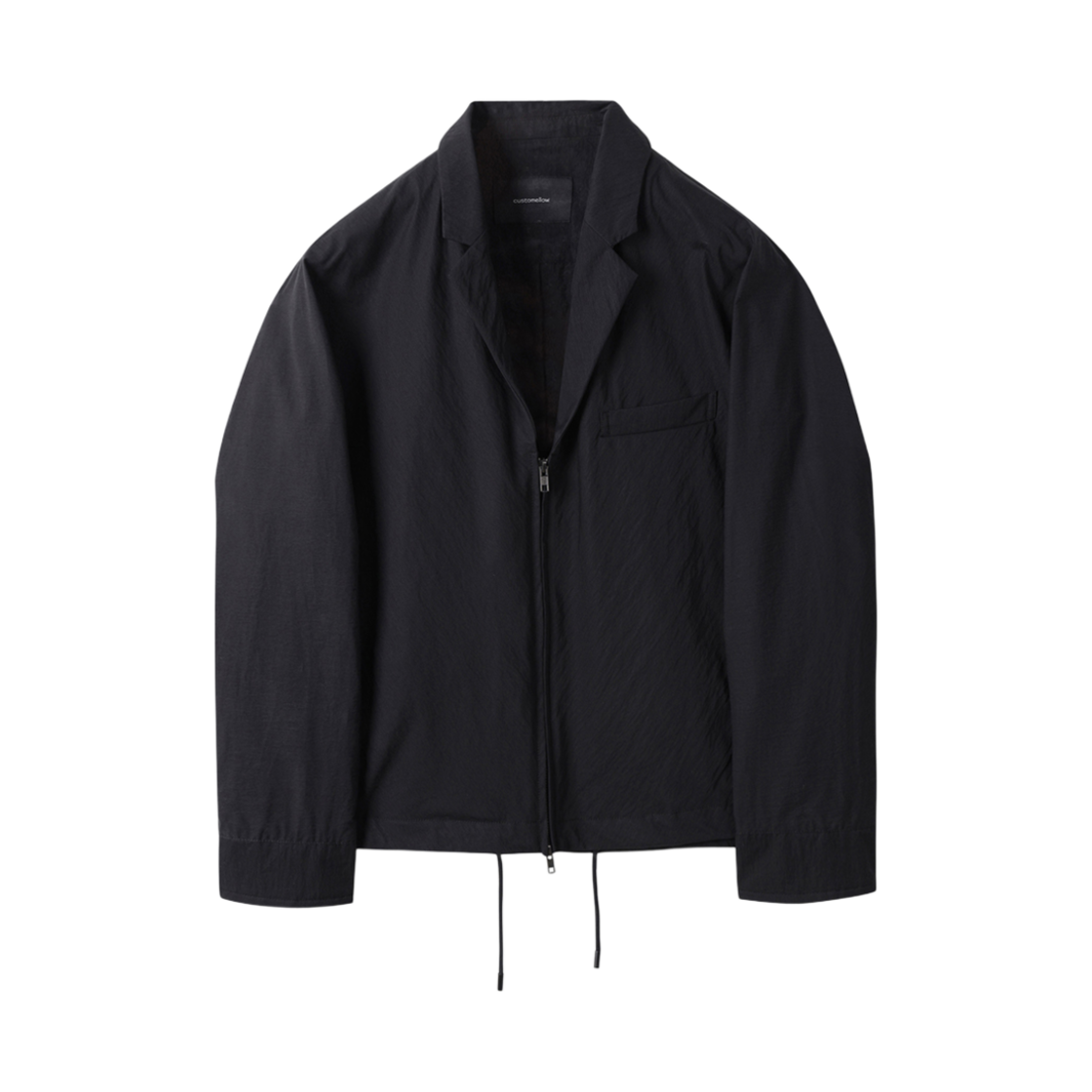 CWJAM25441BKX Customellow Zip Lapel Jacket Black