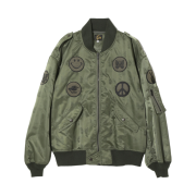 Needles L2-B Jacket Papillon JQ. Sateen Olive