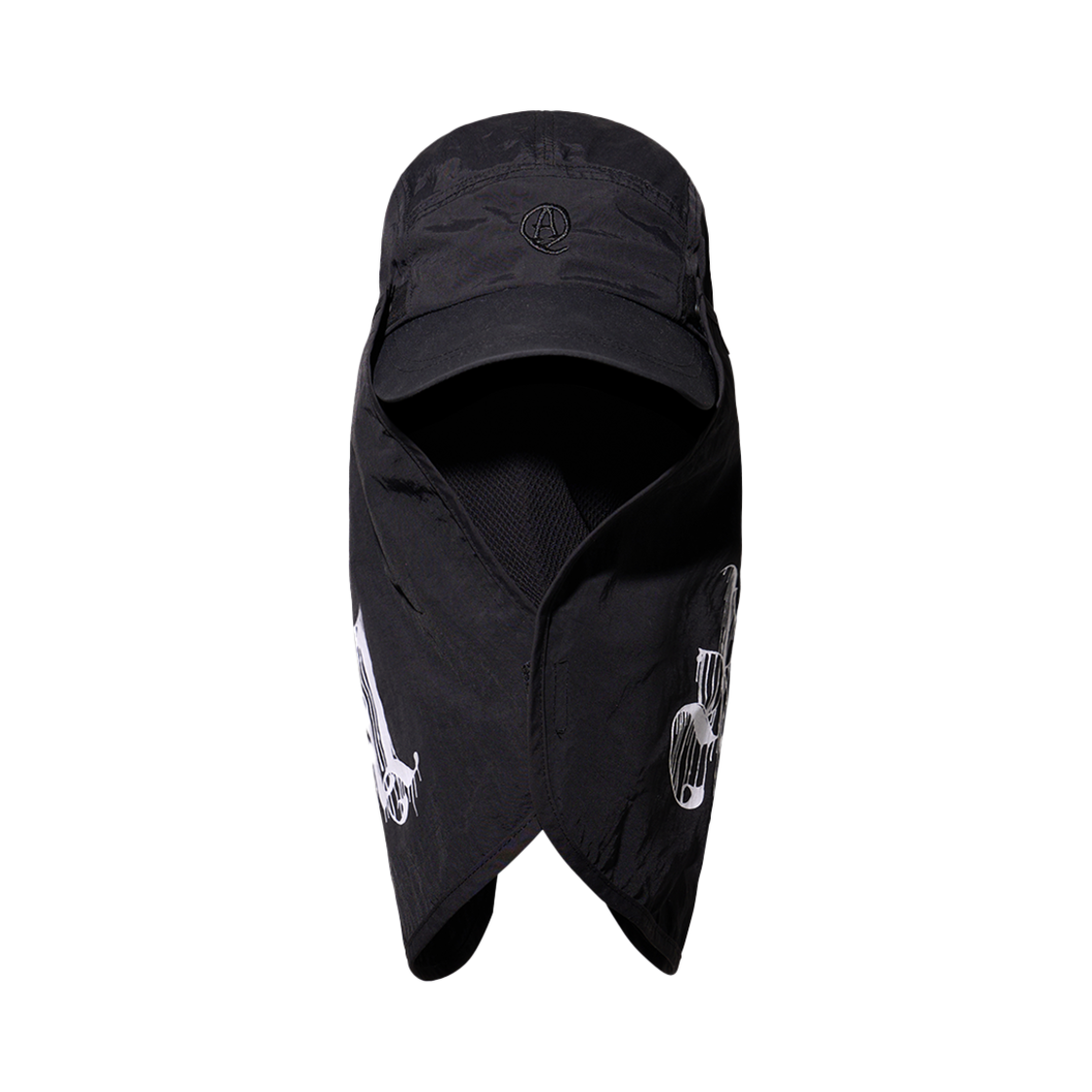 에이큐 롱 빌 더스트 캡 올 블랙(Aq Long Bill Dust Cap All Black)