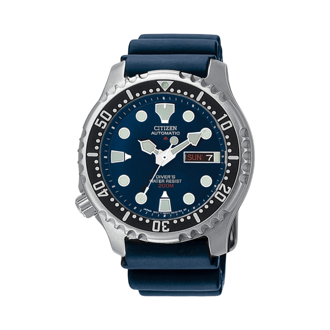 시티즌 프로마스터 다이버 오토매틱 200M 42mm 스테인리스 스틸 블루(Citizen Promaster Diver Automatic 200M 42mm Stainless Steel Blue)