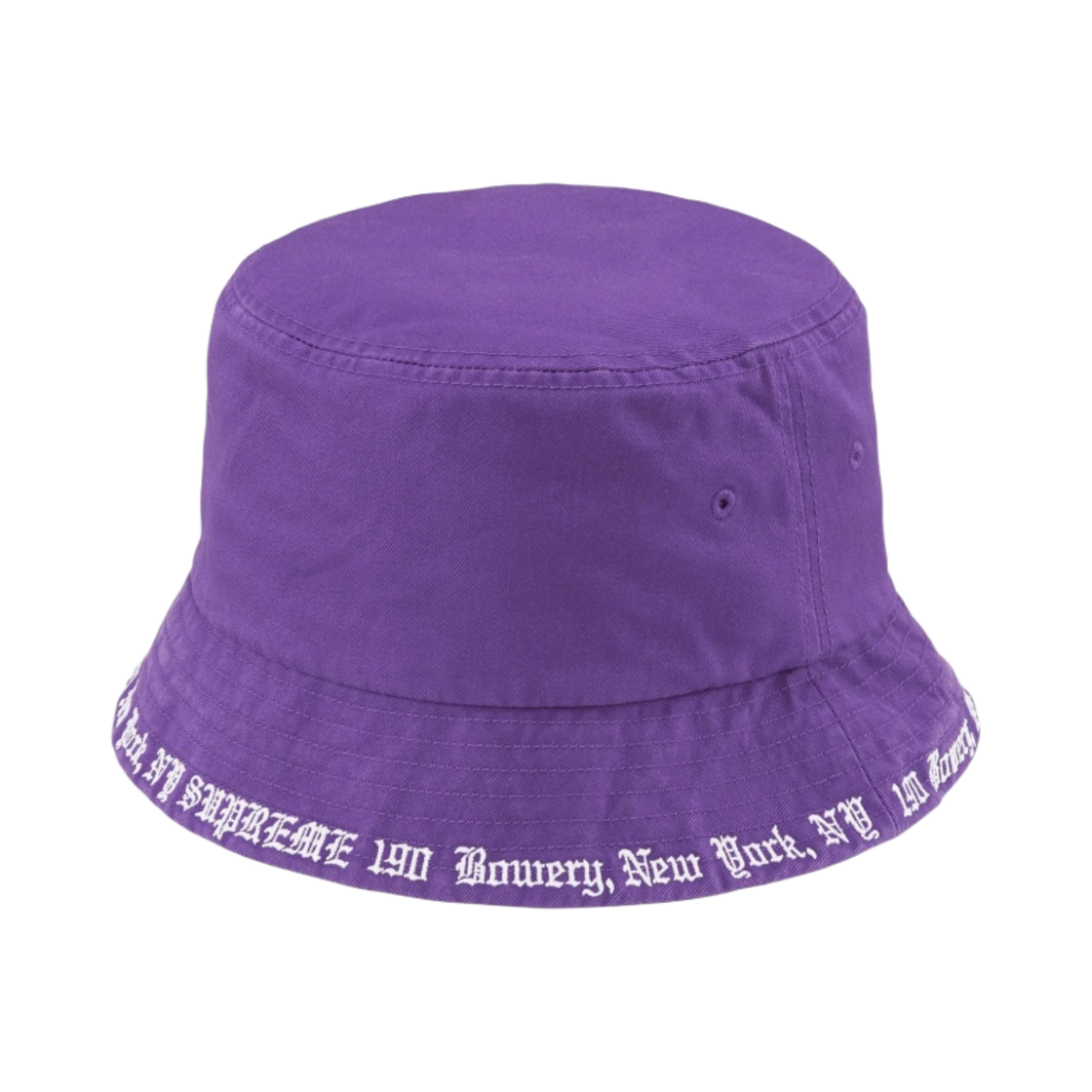 슈프림 자수 브림 크러셔 퍼플 - 23SS(Supreme Embroidered Brim Crusher Purple - 23SS) - 1