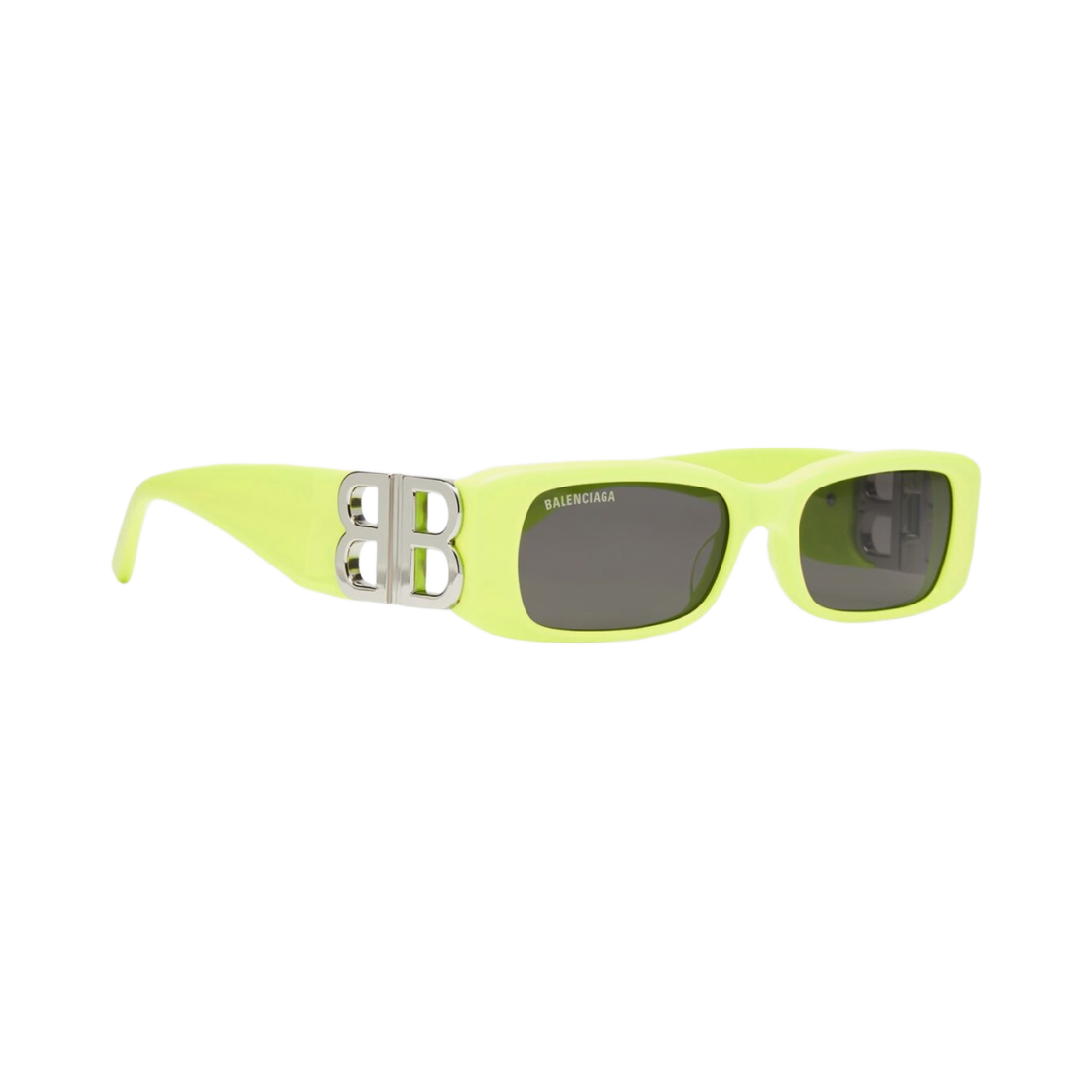 (W) 발렌시아가 다이내스티 렉탱글 선글라스 옐로우((W) Balenciaga Dynasty Rectangle Sunglasses Yellow) - 2