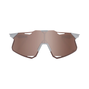 100% Hypercraft Matte Stone Grey Hiper Crimson Silver Mirror Lens