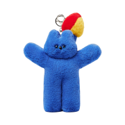Lelbobrown Oversize Keyring Bluecat