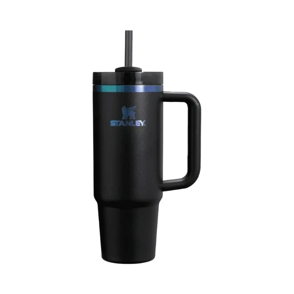스탠리 더 퀜처 H2.0 플로우스테이트 텀블러 887ml 블랙 크로마(Stanley The Quencher H2.0 FlowState Tumbler 887ml Black Chroma)