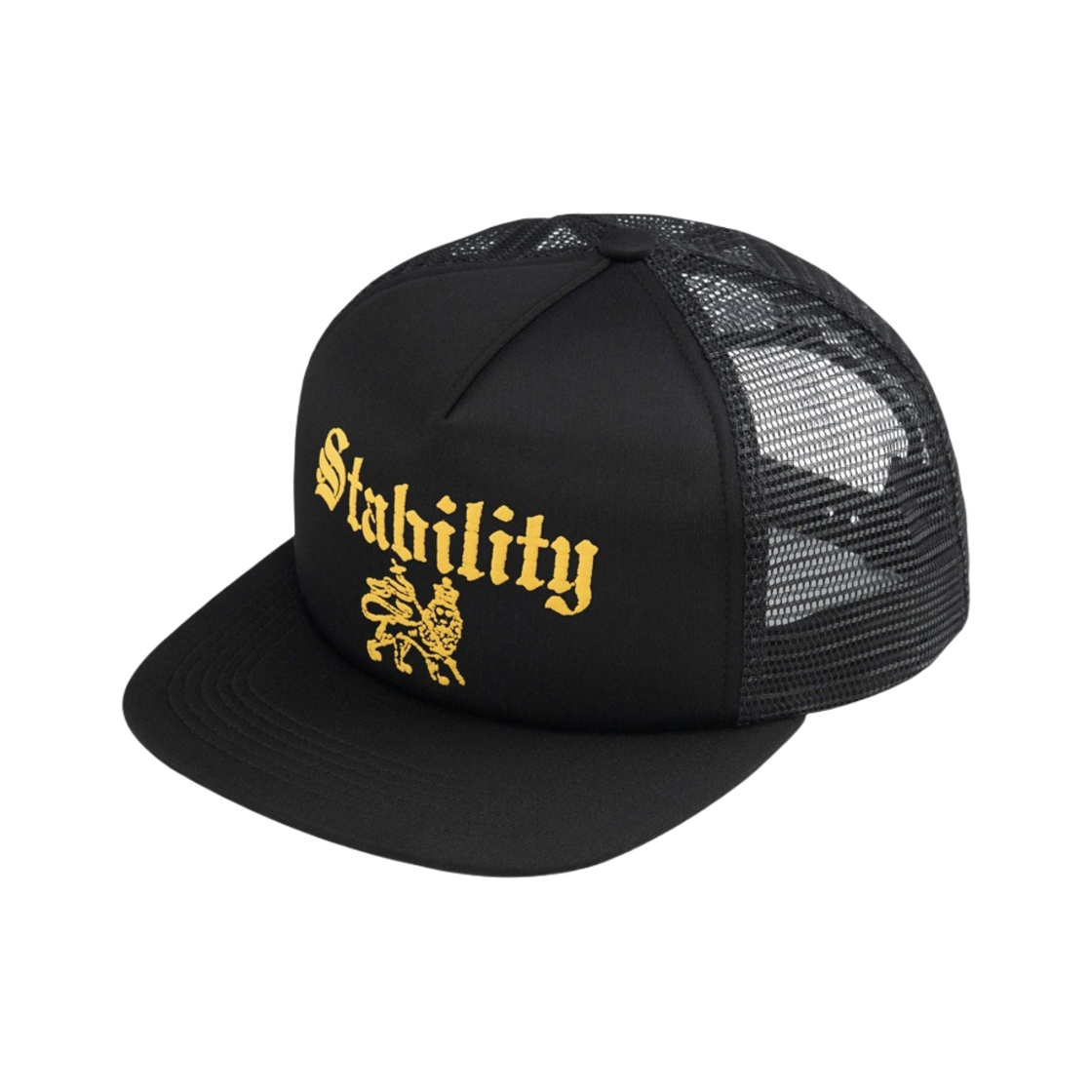 - Supreme Stability Mesh Back 5-Panel Black - 24FW
