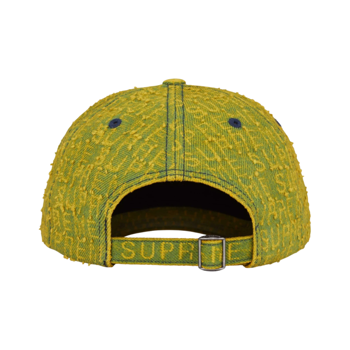 슈프림 니들 펀치 데님 6-패널 워시드 옐로우 - 24FW(Supreme Needle Punch Denim 6-Panel Washed Yellow - 24FW) - 2
