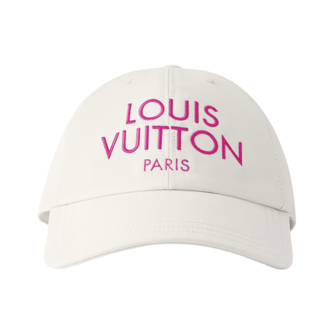 LOUIS VUITTON ルイヴィトン キャップ M7592L 白 ピンク キャップ・LV