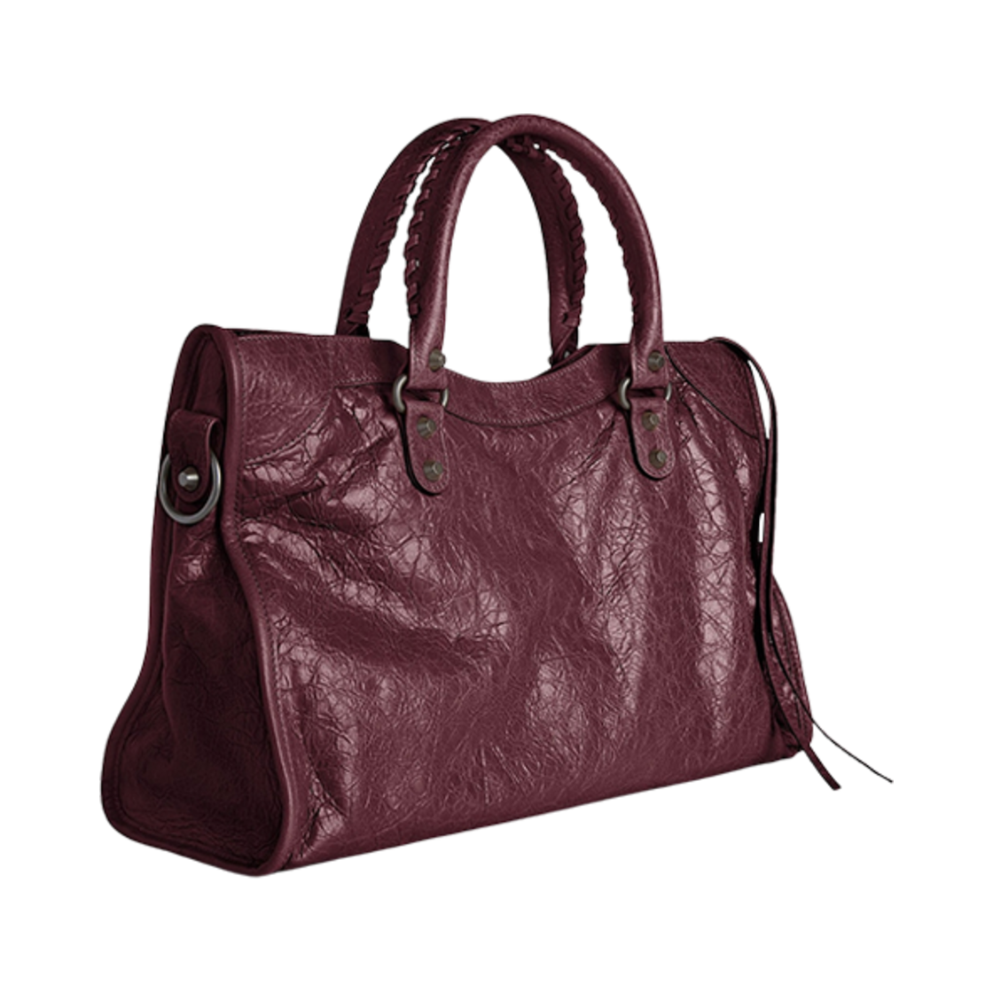 발렌시아가 르 시티 미디움 백 다크 버건디(Balenciaga Le City Medium Bag Dark Burgundy) - 3