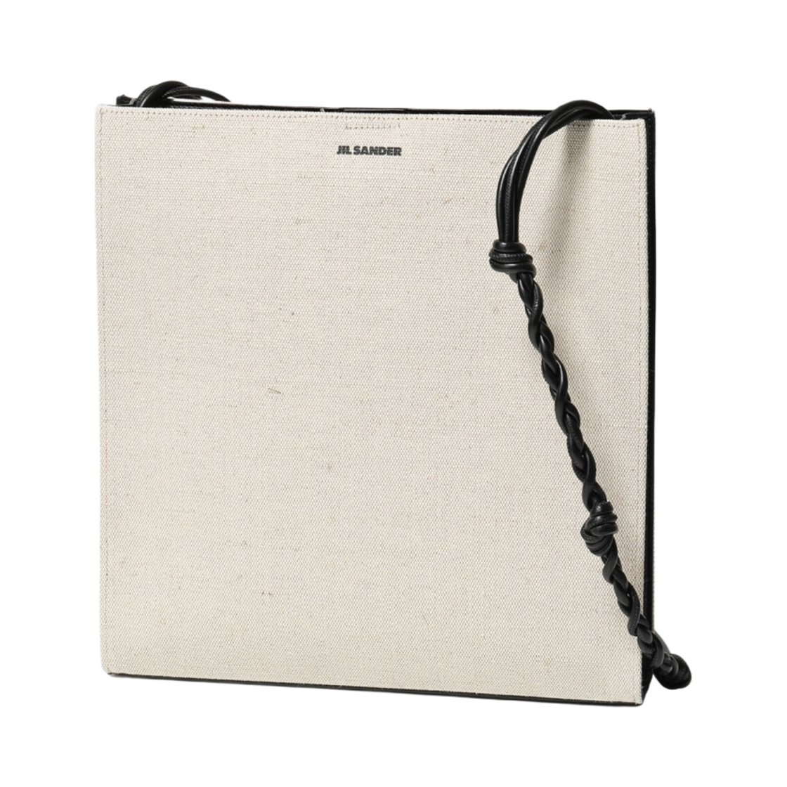 질 샌더 탱글 미디움 레더 캔버스 내츄럴(Jil Sander Tangle Medium Leather and Canvas Natural) - 1