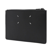 Maison Margiela Leather Four Stitches Pouch Black