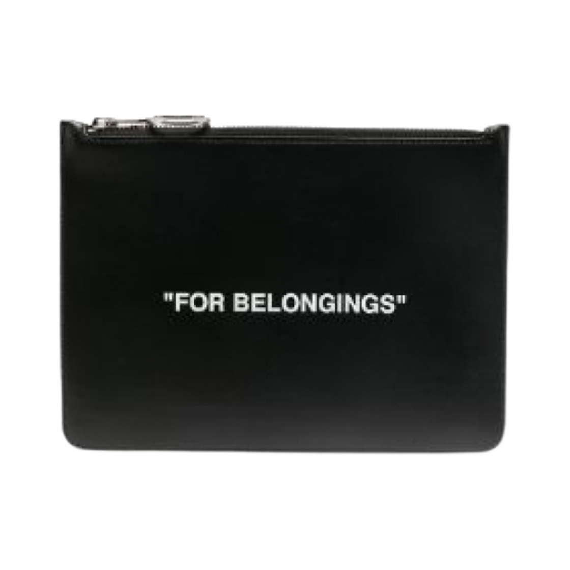 오프화이트 포 빌롱잉즈 파우치 블랙(Off-White For Belongings Pouch Black)