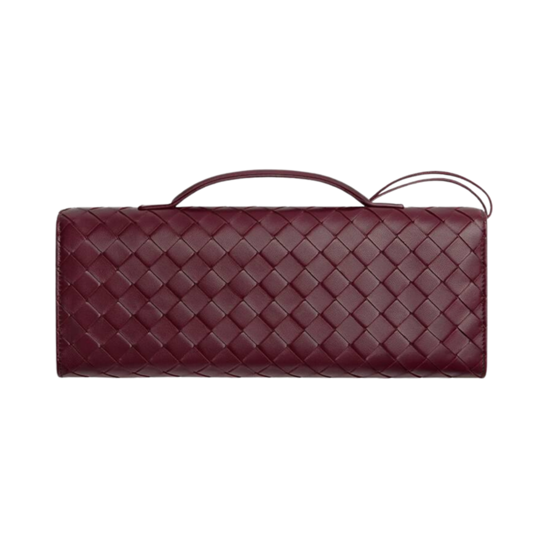 보테가 베네타 지퍼 클러치 안디아모 핸들 바롤로(Bottega Veneta Long Clutch Andiamo With Handle Barolo) - 3
