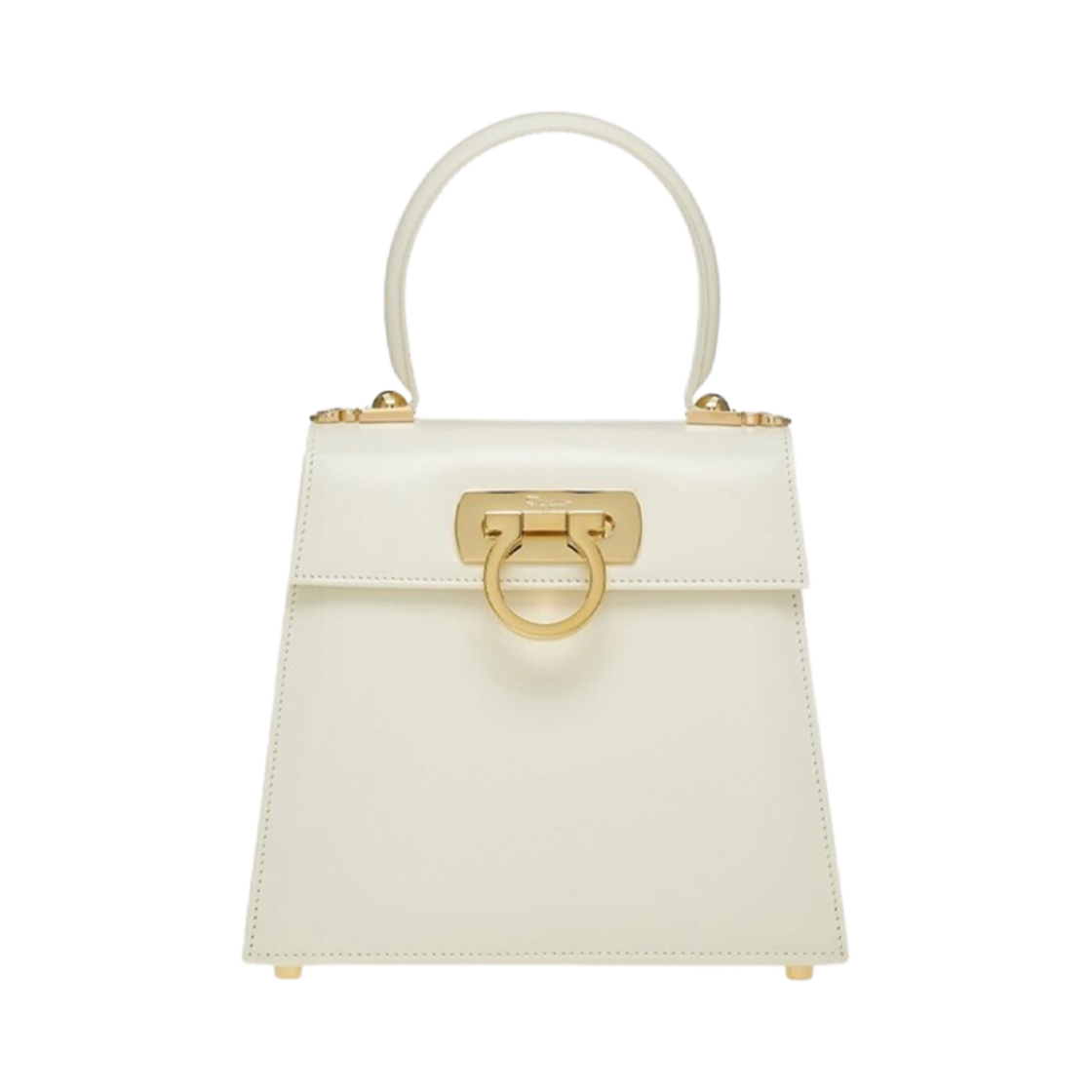 212193-749023 Ferragamo Small Top Handle Bag Magnolia