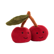Jellycat Fabulous Fruit Cherry Pink