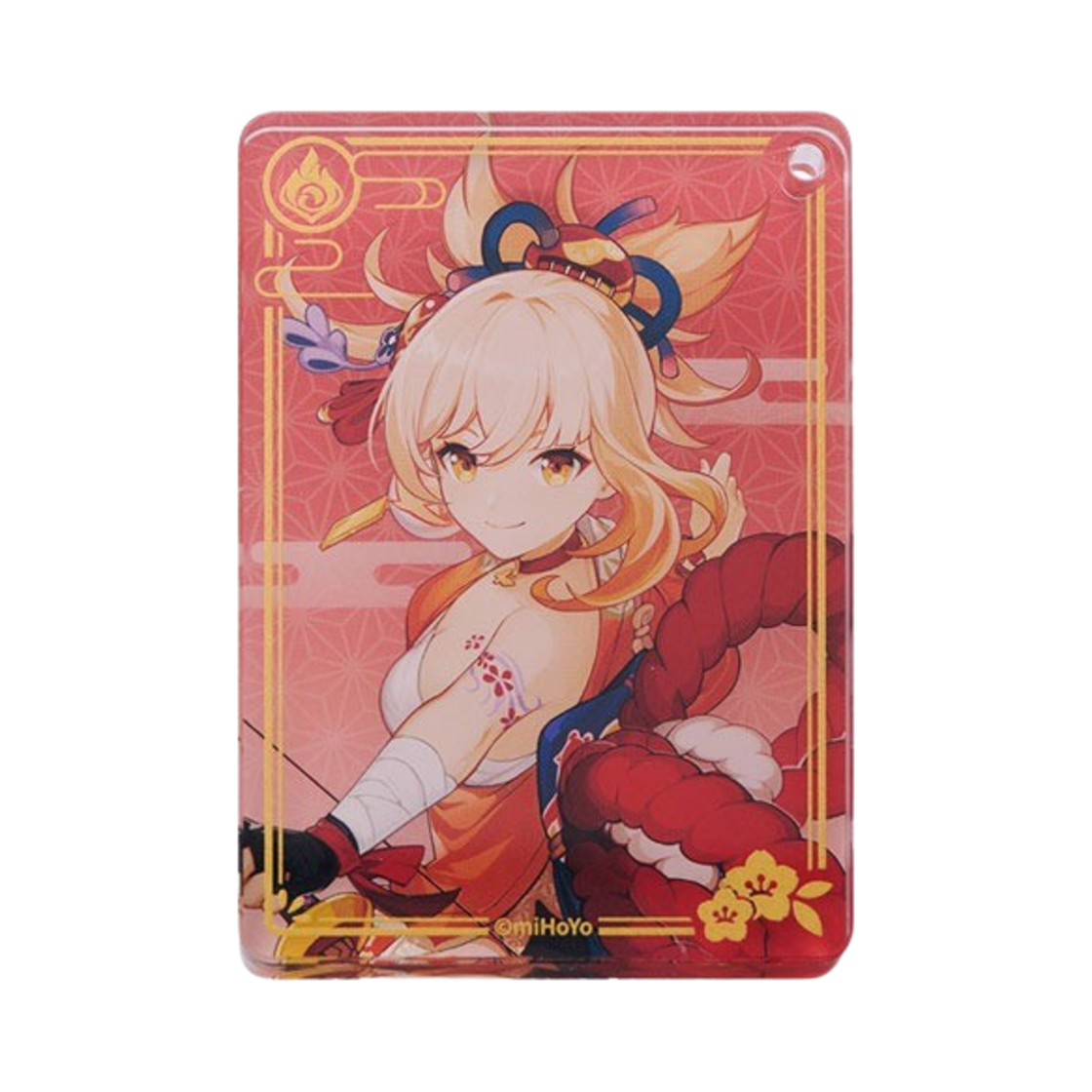 원신 아크릴 사각 키링 요이미야(Genshin Block Strap Yoimiya) - 1