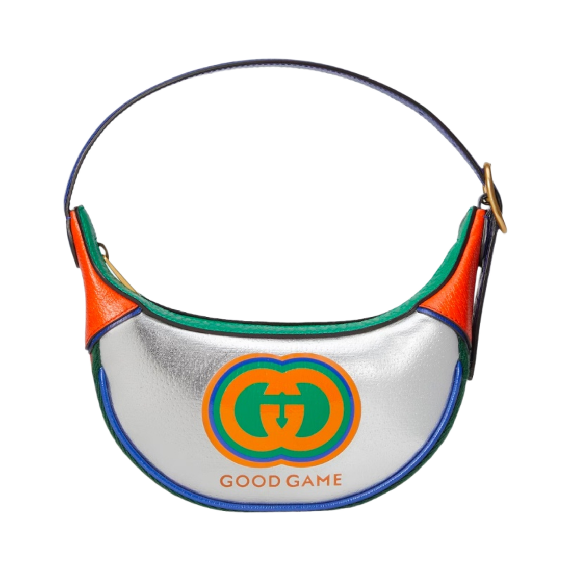 구찌 굿 게임 미니백 실버 레더(Gucci Good Game Mini Bag Silver Leather) - 1