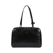 Fillintheblank Trapezoid Shoulder Bag Black
