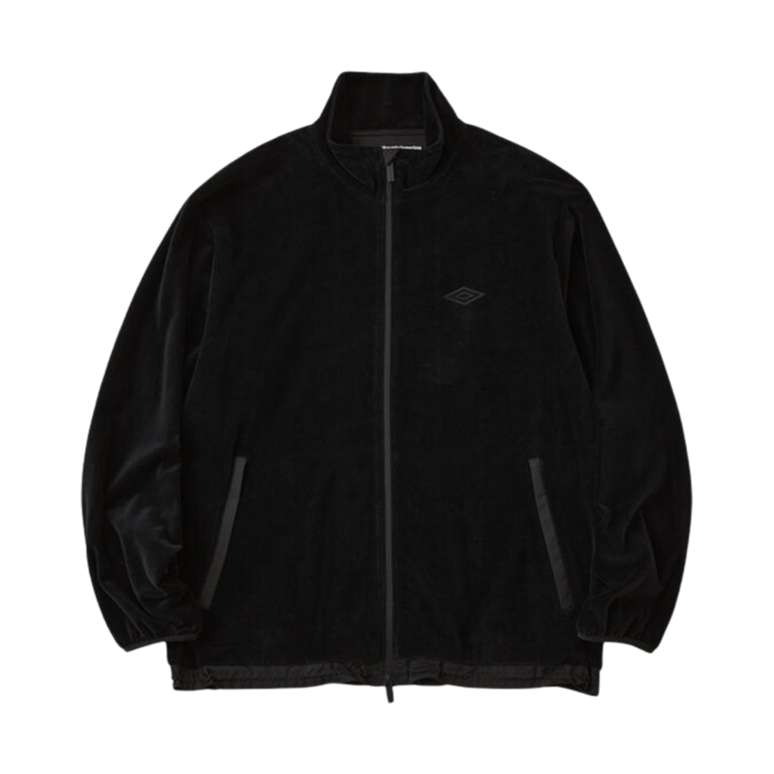 엄브로 x 화이트 마운티니어링 벨루어 블루종 블랙(Umbro x White Mountaineering Velour Blouson Black)