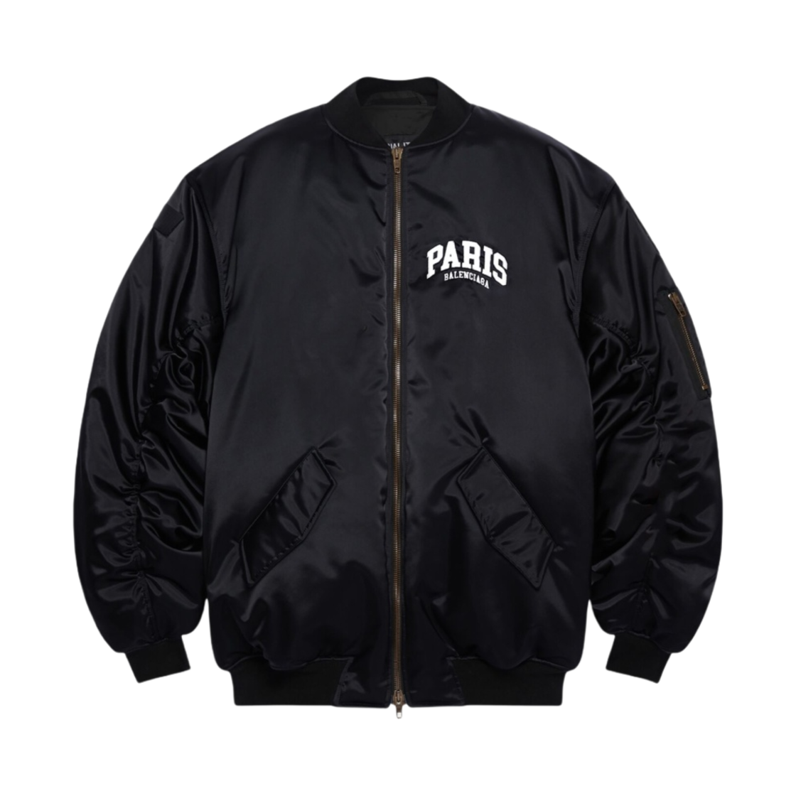 발렌시아가 시티 파리 나일론 봄버 블랙(Balenciaga Cities Paris Nylon Bomber Black) - 1