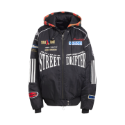 (W) Adidas Rasant Motor Bomber Jacket Black - KR Sizing