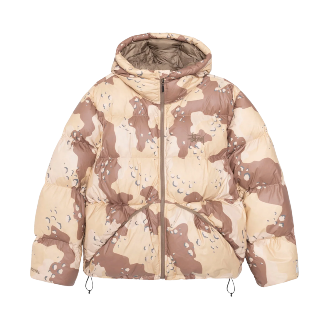 스투시 카모 립스탑 다운 파카 카키(Stussy Camo Ripstop Down Parka Khaki)