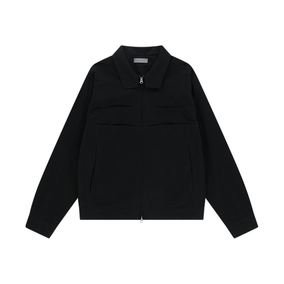 산산기어 레이어 코튼 자켓 블랙