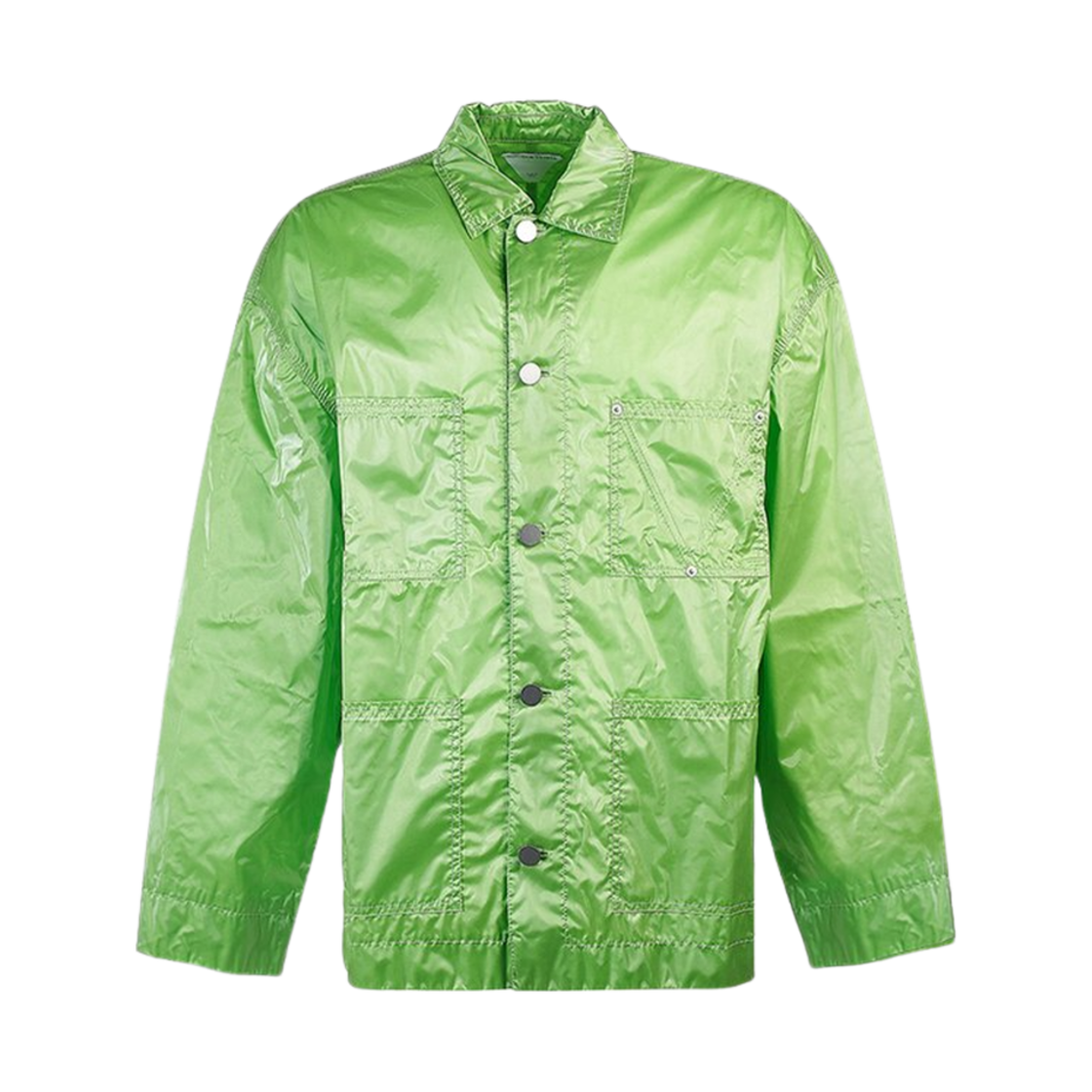 보테가 베네타 글로시 나일론 자켓 애시드 그린(Bottega Veneta Glossy Nylon Jacket Acid Green)
