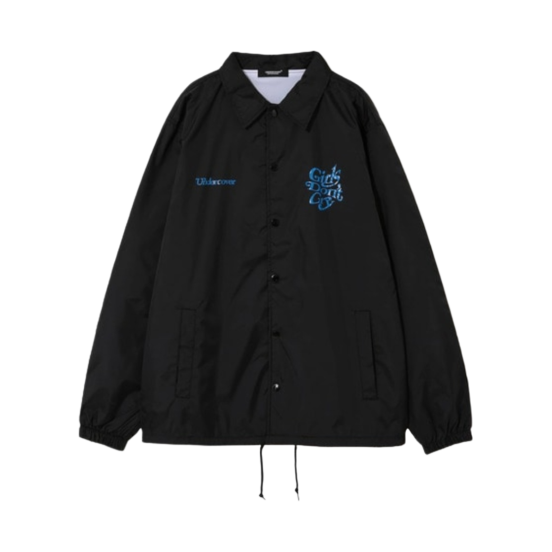 언더커버 x 베르디 UC2B9211 코치 자켓 블랙(Undercover × Verdy UC2B9211 Coach Jacket Black)