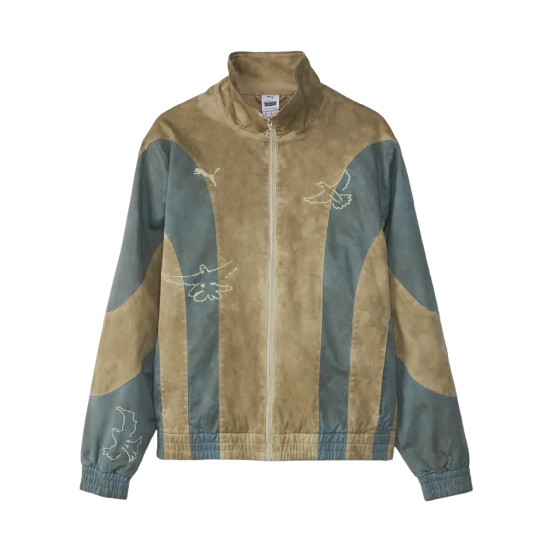 624075-94 Puma x KidSuper Track Jacket Pebble Grey