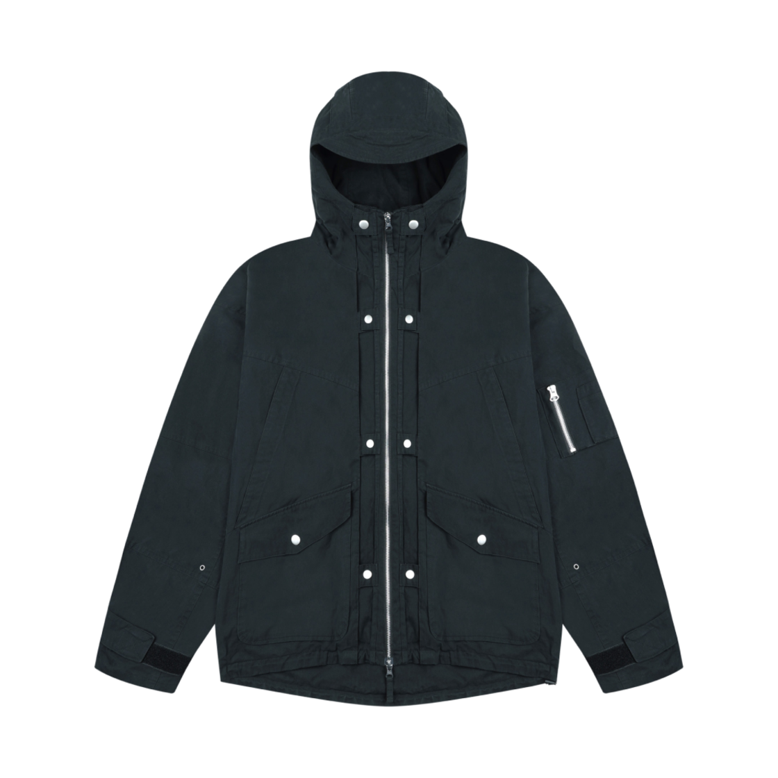 - Grailz Flight Shell Jacket Black