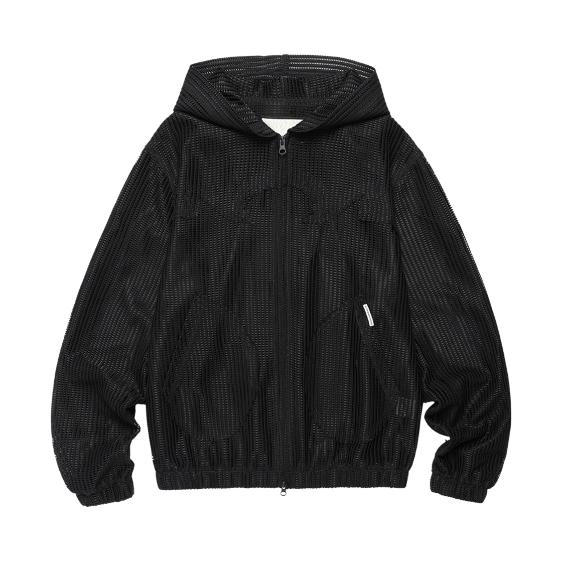 더바이닐하우스 메쉬 그리드 재킷 블랙(Thevinylhouse Mesh Grid Jacket Black)