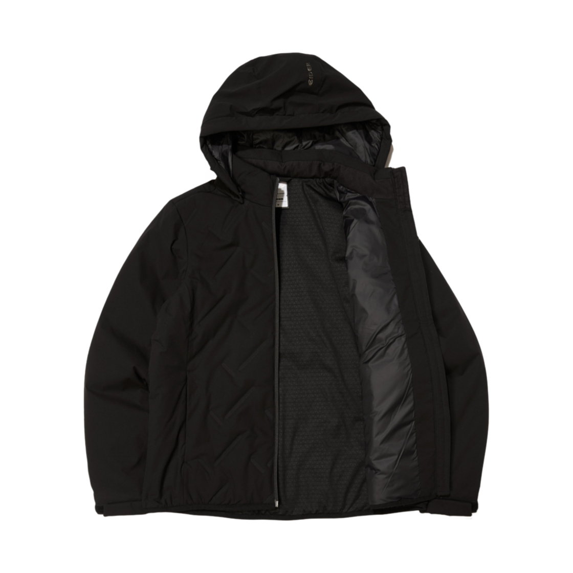 (W) 아이더 모션 퍼스트 스트레치 웰딩 다운 자켓 블랙((W) Eider Motion First Stretch Welding Down Jacket Black) - 3