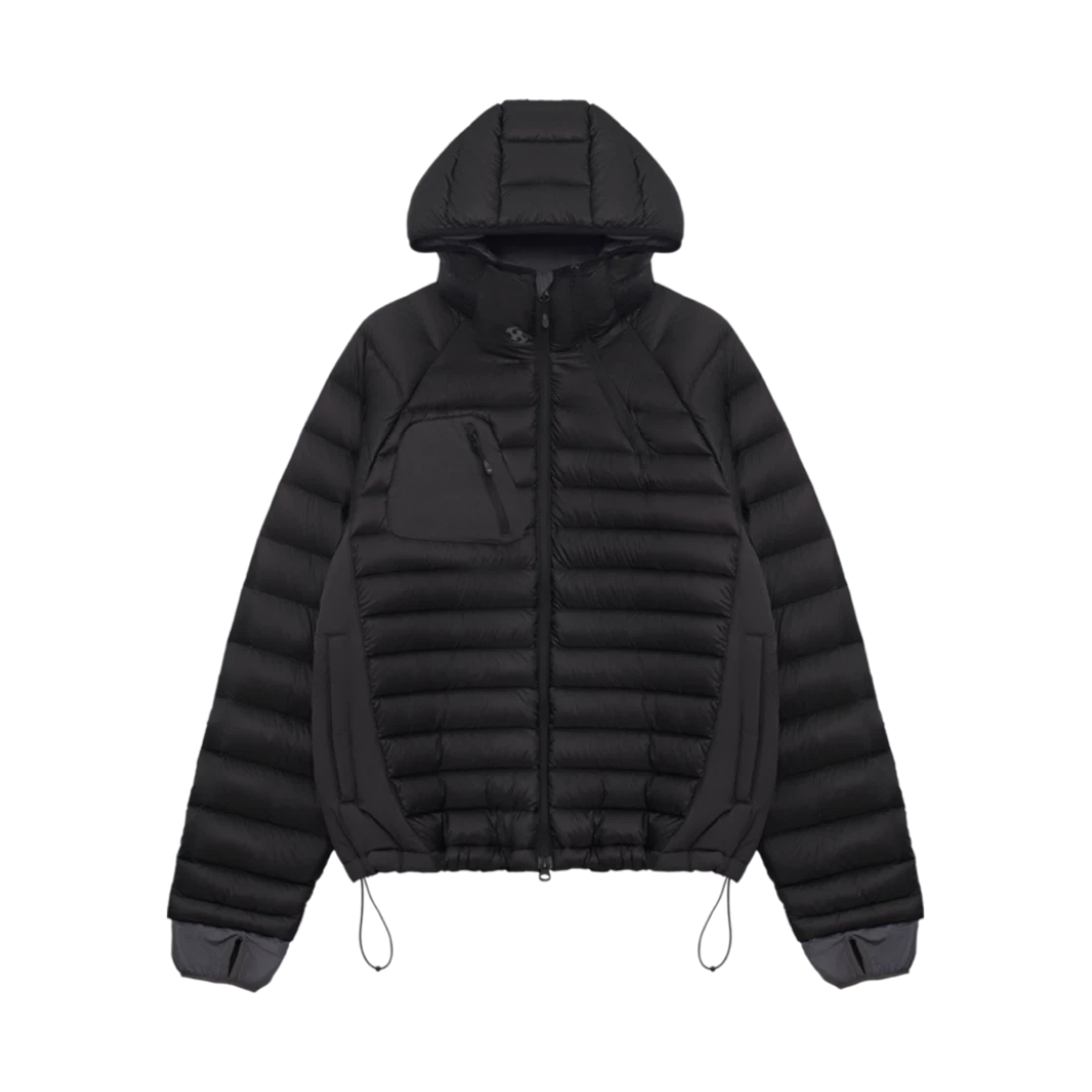 Sansan Gear Sansan Gear Paneled Puffer Jacket Black - 24FW · 1