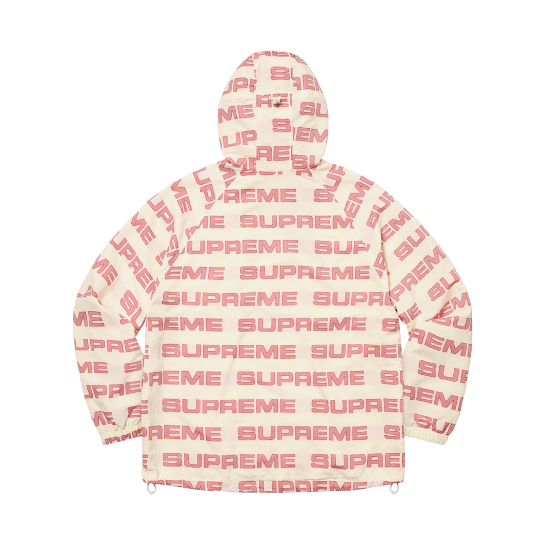 슈프림 로고 립스탑 후드 트랙 자켓 내츄럴 21FW Supreme KREAM