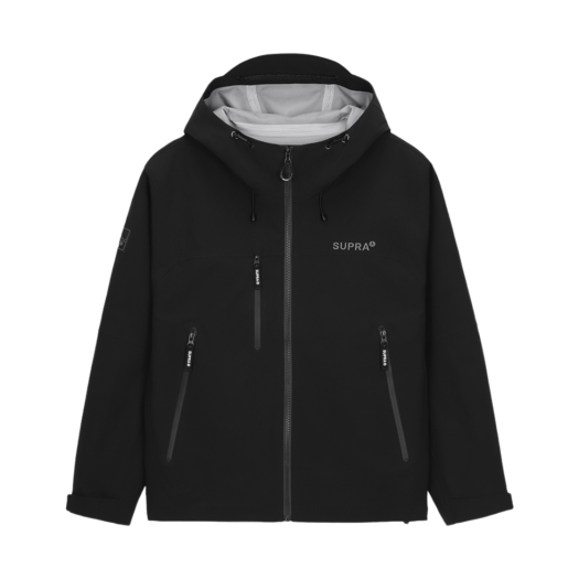 수프라 라벨 포인트 3L 바람막이 블랙