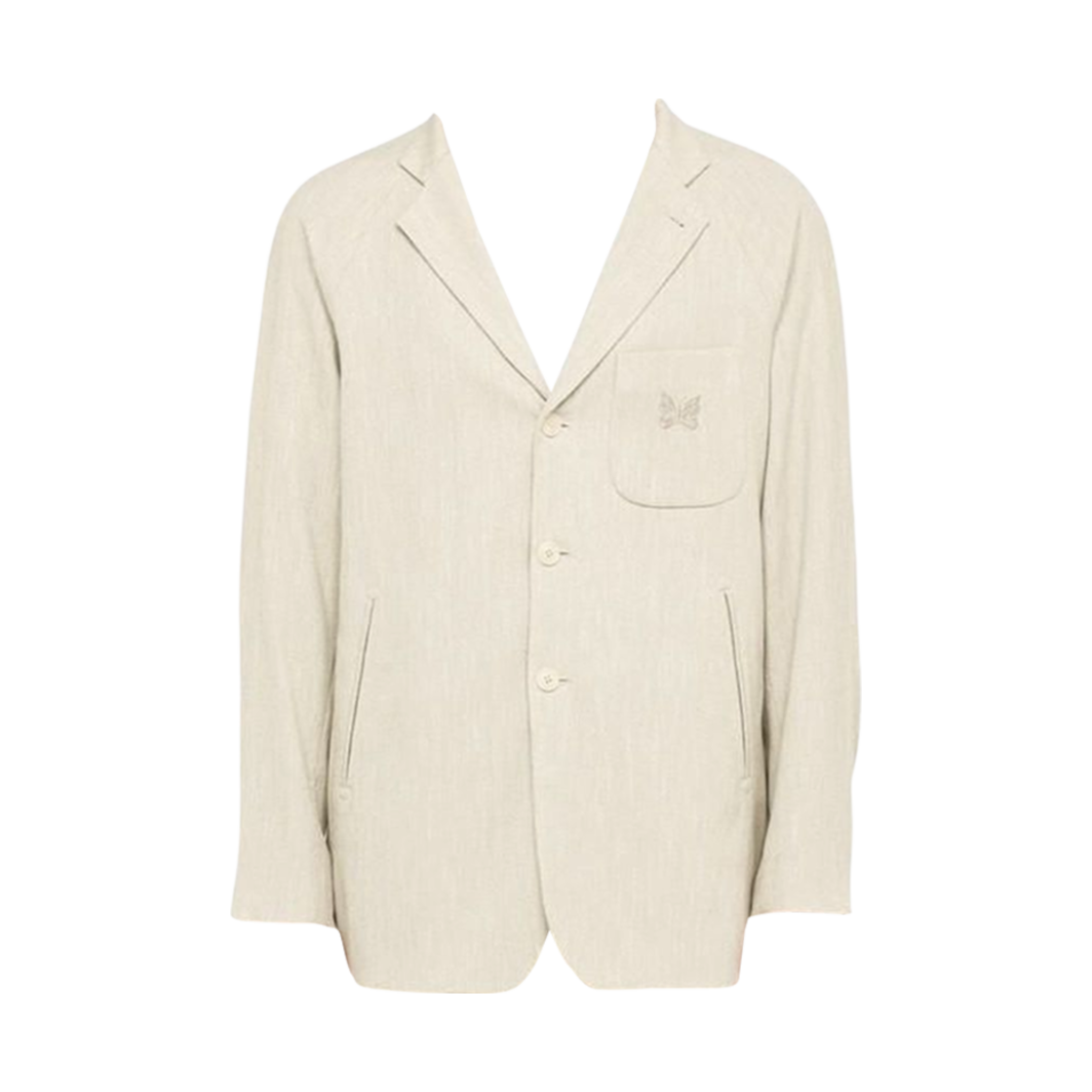 MR192 Needles Raglan Jacket Off White