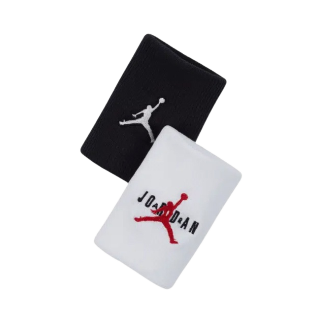 DX6998-068 Jordan Jumpman Terry Wristband Black White