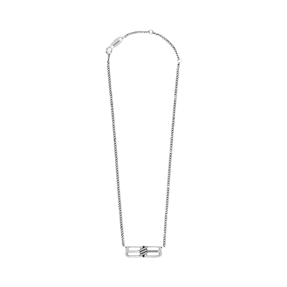 발렌시아가 BB 아이콘 네클리스 앤틱 실버(Balenciaga BB Icon Necklace Antique Silver)