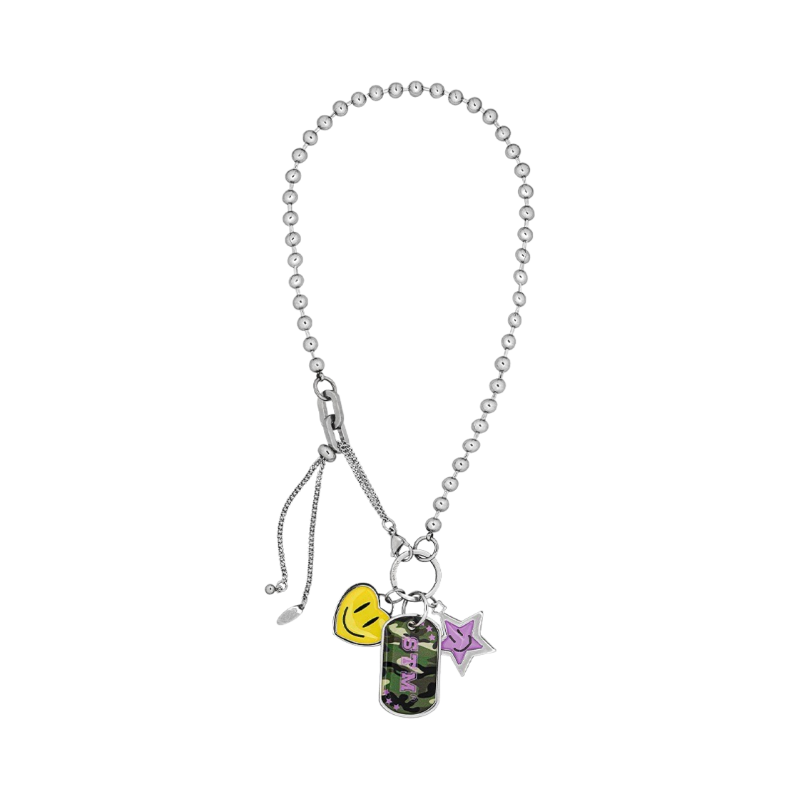 센티멍 넘버 548 스마일 솔져 네크리스 핑크(Sentiments No.548 Smile Soldier Necklace Pink) - 1